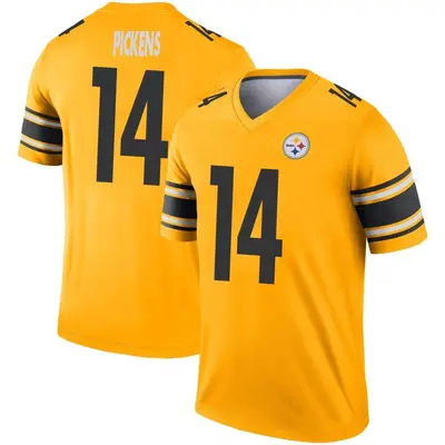 Men's Legend George Pickens Pittsburgh Steelers Gold Inverted Jersey