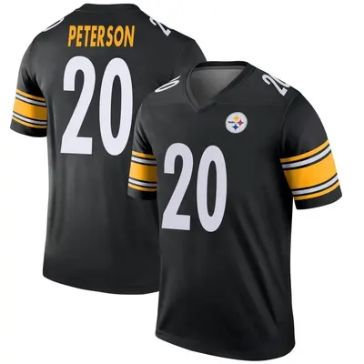 Men's Legend Patrick Peterson Pittsburgh Steelers Black Jersey
