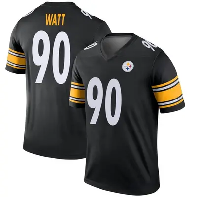 Men's Legend T.J. Watt Pittsburgh Steelers Black Jersey