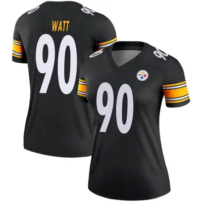 Women's Legend T.J. Watt Pittsburgh Steelers Black Jersey