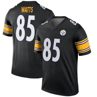 Youth Legend Duece Watts Pittsburgh Steelers Black Jersey