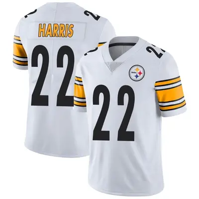 Youth Limited Najee Harris Pittsburgh Steelers White Vapor Untouchable Jersey